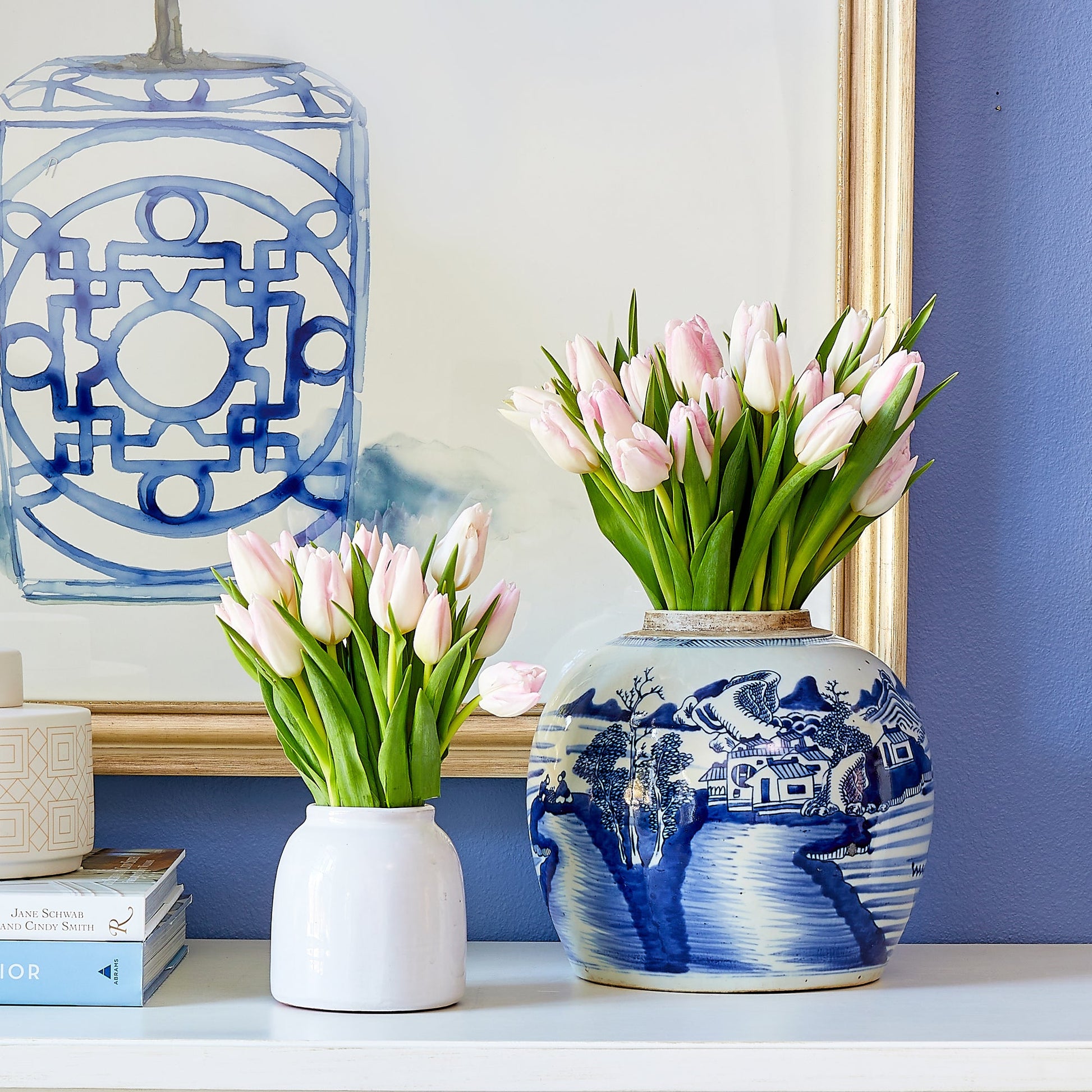 Landscape Lidded Jar